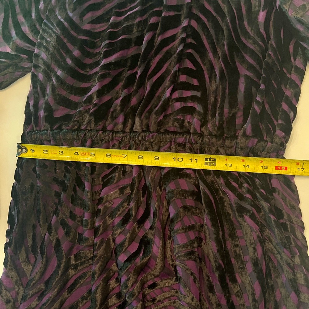 MICHAEL by Michael Kors purple, animal print cocktail dress - Picture 12 of 12